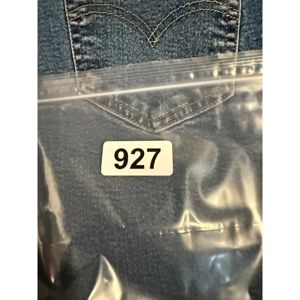 Levis 514 Mens Jeans W34 L34 Straight Fit Blue Denim‎ Cotton Blend